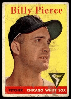 1958 Topps Billy Pierce - Chicago White Sox #50 - Image 1 of 2
