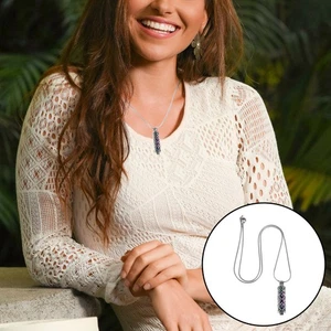 Halskette mit Anhänger zur Einäscherung: Zylinderurne zum Öffnen für Tierasche - Picture 1 of 12