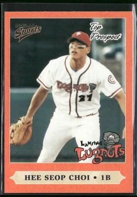 1999 Multi-Ad Midwest League Top Prospects Update Hee Seop Choi #33 Lugnuts - Image 1 of 2