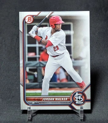Jordan Walker Prospect Rookie 2022 Bowman Card #BP-20 St. Louis Cardinals - Image 1 of 2
