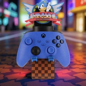 Cable Guys Sonic the Hedgehog Cable Guys Light Up Ikon Gaming Accessories Holder - Foto 1 di 18