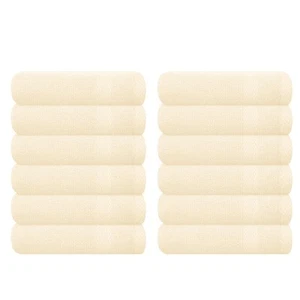 Ultraweiches 12-teiliges Waschlappen Set 13x13 - 100% ringgesponnene Baumwolle - Langlebig & Hoch... - Bild 1 von 7