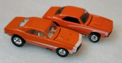 2 diff. HW's Chevy '67 Camaros,, 60's Muscle car set & Ultra Hots, orange, MINT! - Image 1 of 4