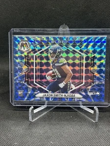 Panini Mosaic NFL 2023 debut Jaxon Smith-Njigba #ND-12 reactivo azul Prizm radiocontrol - Imagen 1 de 2