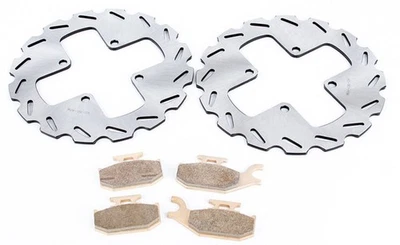 Rotores de freno y pastillas de freno delanteros RipTide Can-Am Outlander Max 400 2007-2014 Foto 1 de 4