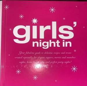 Girls Night In: Hardcover Recipe, Spa & Activities Book. For One or A Group Rare - Picture 1 of 9