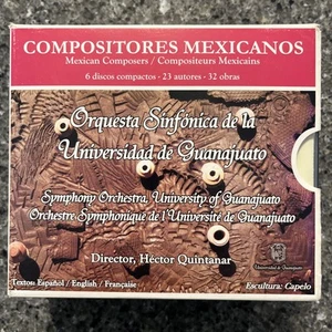 Mexican Composers 6 CD Set University Of Guanajuato Hector Quintanar 2009 Rare - Bild 1 von 8
