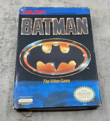 Batman: The Video Game (Nintendo Entertainment System, 1990) CIB NES Foto 1 de 4
