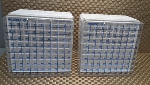 Nalgene CryoBox 81 ranuras/lugar matriz 9x9 frasco criogénico 5 ml (lote de 2) 5027-0909 - Imagen 1 de 9