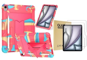 For Apple 11-inch iPad Air M3 / M2 Chip Shockproof Stand Full Body Case Cover - Picture 1 of 79