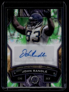 2024 Topps Resurgence #RS-JRA John Randle Signatures Lime Green Power Surge #/15 - Picture 1 of 2