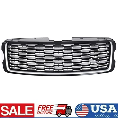Grille For Land Rover Range Rover Vogue L405 2013-2017 Front Bumper Upper Grill Foto 1 de 4