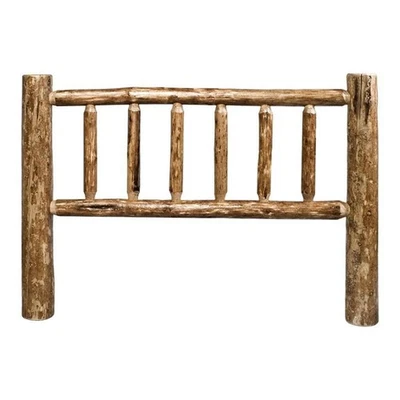Cabecero doble de madera maciza Montana Woodworks Glacier Country en marrón Foto 1 de 3