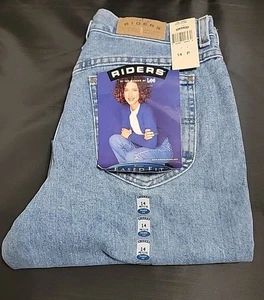 Lee Riders Eased Fit Damenjeans gerades Bein, NEU mit Etikett Größe 14 P - Bild 1 von 4