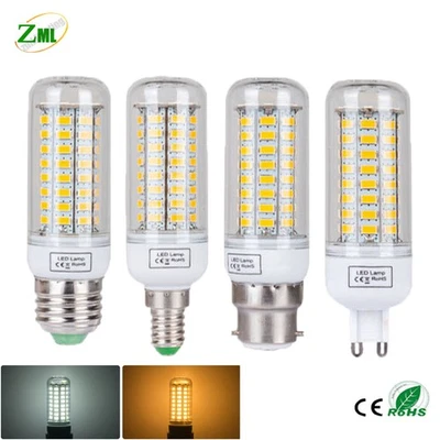 E27 B22 G9 E14 LED Bulb 5W 8W 15W 20W 25W SMD5730 Corn bulb 220V - Image 1 of 4