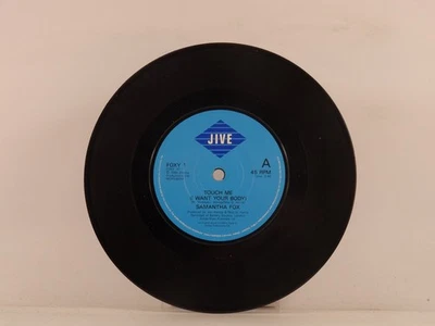 SAMANTHA FOX TOUCH ME / NEVER GONNA FALL IN LOVE AGAIN (122) 2 Track 7" Single i - Image 1 of 4