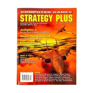 Strategy Plu PC Game #49 "Jetfighter 3, Magic the Gathering, Falcon 4. Mag VG+ - Picture 1 of 1
