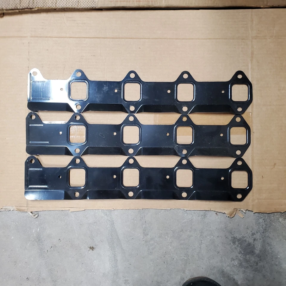1956-65 Dodge/Plymouth 318 Poly Victor 3-Exhaust Gaskets - Image 1 of 1