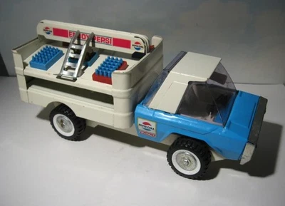 Camión de reparto Pepsi Cola Buddy L Toys #3803 acero prensado de finales de 1960 Foto 1 de 4