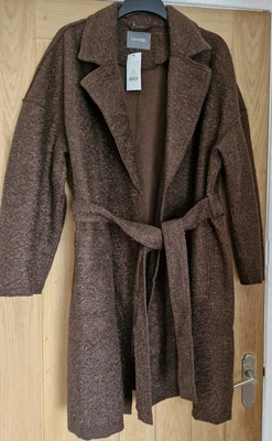 Nwt brown belted coat size XL 20-22 - Image 1 of 4