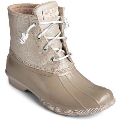 Sperry Women's Saltwater Duck Booties Size 7 Water Resistant Non-Slip Rainboots - Image 1 of 4
