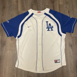 Camiseta De Colección Nike Nomar Garciaparra Los Angeles Dodgers Blanca Azul XXL RARA - Imagen 1 de 15