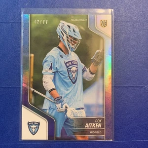 Tarjeta Dox Aitken 2024 PLL Lacrosse 42/77 Lámina Azul Paralela SP #51 - Imagen 1 de 1