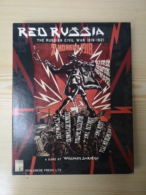 Red Russia The Russian Civil War 1918-1921 Used Strategy Game C015 - Image 1 of 4