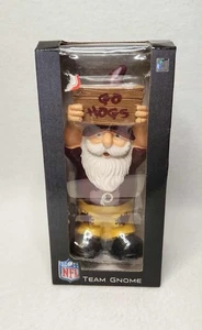 Washington Redskins Team Gnome Figurina NFL Forever Collectibles "Go Hogs" - Foto 1 di 8
