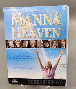 Manna From Heaven (DVD, 2003) Screening DVD - Foto 1 di 5