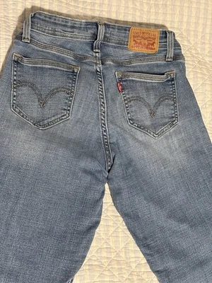 Levi's 529 размер 4 женщин Bootcut изогнутый заниженной выцветший страны  - Изображение 1 из 4