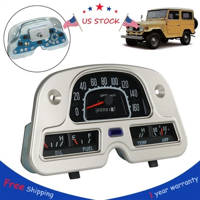Speedometer Gauge Cluster fit for Toyota Land Cruiser 1974-1980 FJ40 FJ45 BJ40 - Изображение 1 из 4