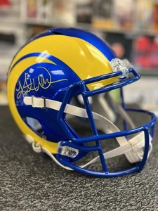 Kurt Warner Autographed Signed  Speed Full Size Authentic Rams Helmet Beckett - Picture 1 of 7