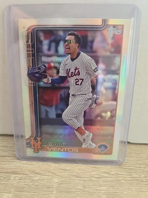 2025 Topps Series 1 - Mark Vientos #174 Rainbow Foilboard - Image 1 of 2