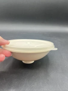 Vintage Tupperware Dipschüssel mit Deckel Frischhaltedose 491-1 Snackbehälter - Bild 1 von 7