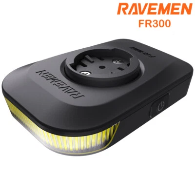 Ravemen FR300 Bici Faro Luce Anteriore per Garmin Bicicletta Ricaricabile NEW - Immagine 1 di 4