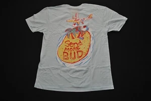 NWT RSVLTS Budweiser Beer T Shirt Men XL Send More Bud - Picture 1 of 4