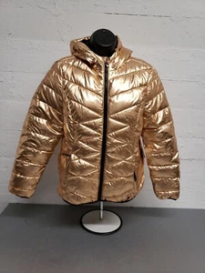 SPYDER Girls Alyce Short Puffer Jacket , Rose Gold, Size L ( 12/14 ), 76776 - Picture 1 of 7
