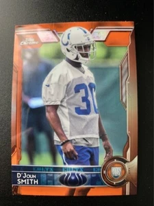 2015 Topps Chrome #192 D'Joun Smith RC Colts - Picture 1 of 2