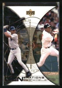 Derek Jeter/Nomar Garciaparra 2000 Upper Deck Hitter's Club #GE9 Baseball Card