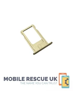 Nano SIM Card Holder SIM Tray Slot for Apple iPhone 6 Plus 6+ Gold - Picture 1 of 2