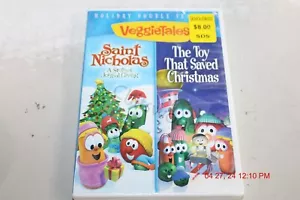 Veggie Tales Holiday Double Feature: Saint Nicholas/Toy That Saved Christmas NEW - Picture 1 of 2
