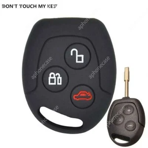 Remote Key Fob Case For Ford Focus 1998-2007 Silicone Key Protector Case Cover - Picture 1 of 12