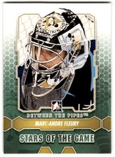 2012-13 In The Game Between Pipes Marc-Andre Fleury #91 Pittsburgh Penguins