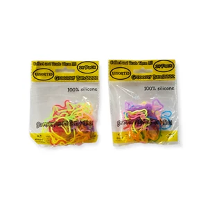 Grooovy Bandzz Surtido Paquete de 48 Bandas de Goma en Forma Multicolor Edad 5+ Lote de 2 - Imagen 1 de 5
