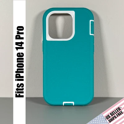 Case for iPhone 14 Pro - Tide Blue | Heavy Duty - Dual Layer | Adventurer Case - Image 1 of 4