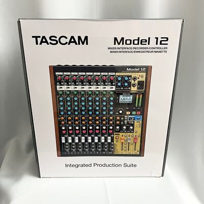 TASCAM Model 12 Mixer Interface Recorder Cont...