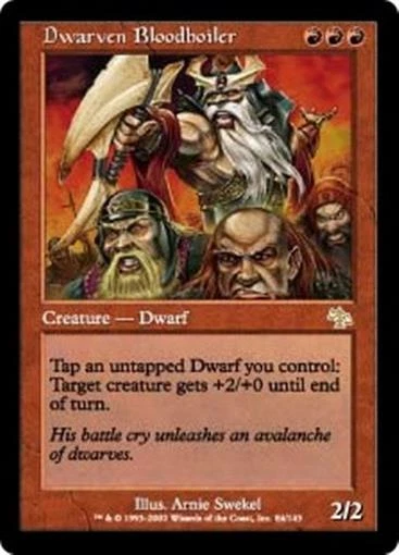 MTG - DWARVEN BLOODBOILER - Judgment (R) - Image 1 of 1