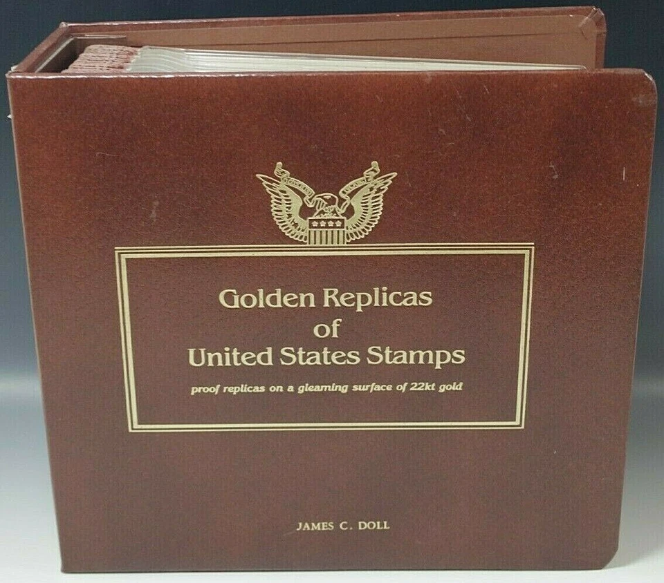 41 GOLDEN REPLICAS STAMPS ISSUES JUL 11 1996/AUG20 1998 SET 1 DAY COVER 22K GOLD - Image 1 of 4