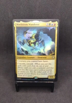 1x FOIL MAELSTROM WANDERER - Commander - MTG - Magic the Gathering - Image 1 of 2
